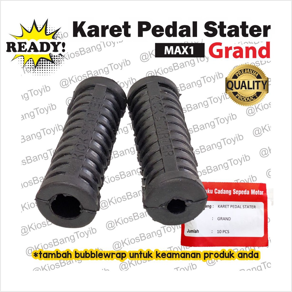 Karet Selahan Pedal Stater Grand Supra Karisma Revo Blade (MAX1)