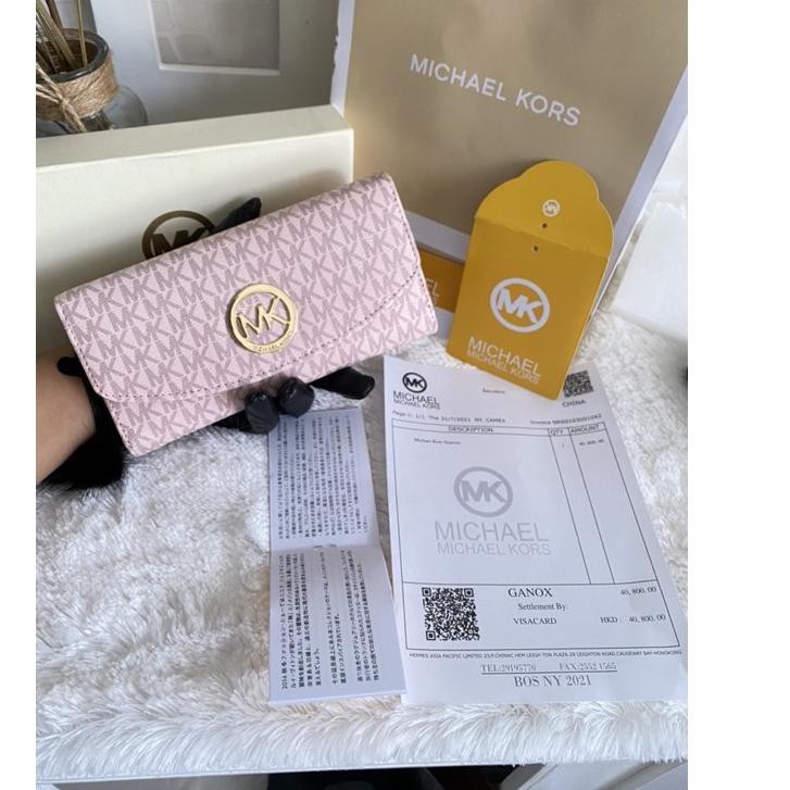 ✦ DOMPET LIPAT MK SUPER PREMIUM QUALITY KOMPLIT BILL FREE BOX+PAPERBAG ❅