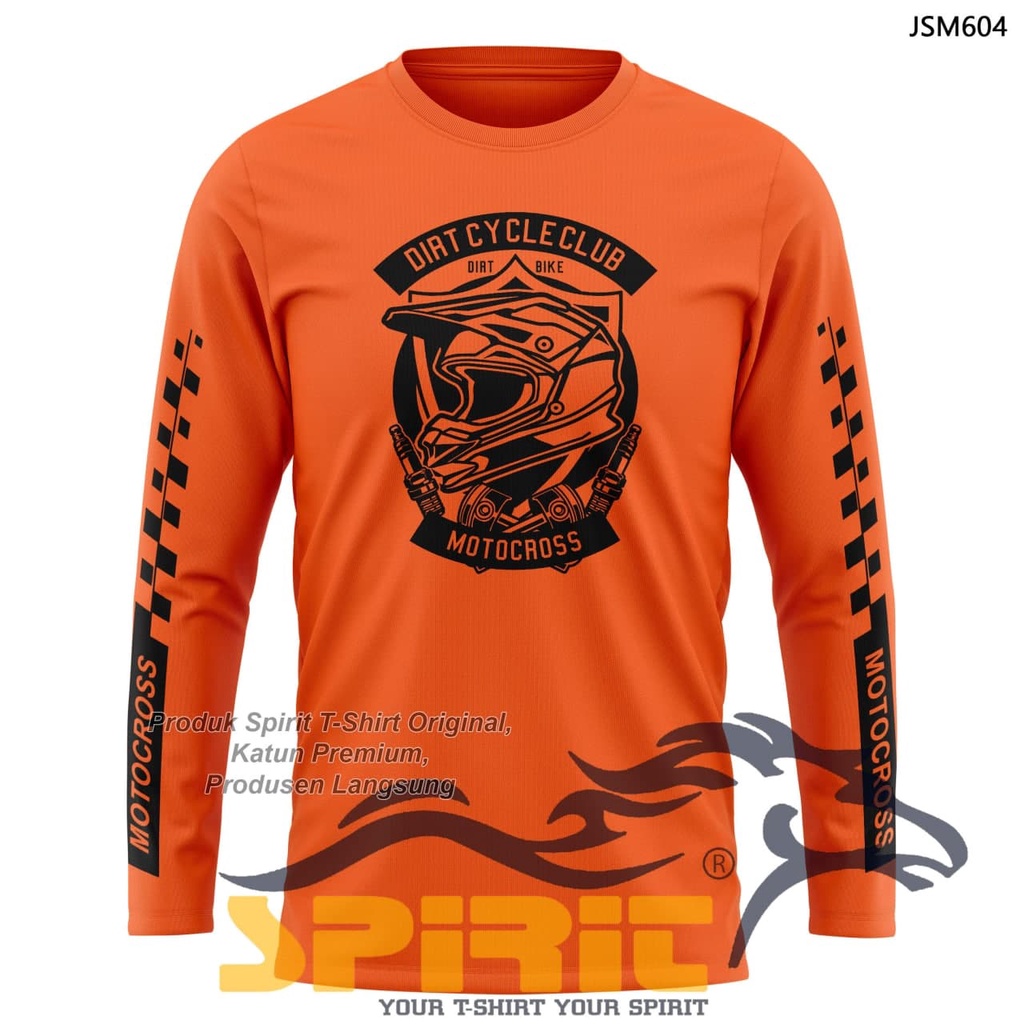 Kaos Distro Pria Motor Cross cycle club baju otomotif sepeda motor trail balap racing original