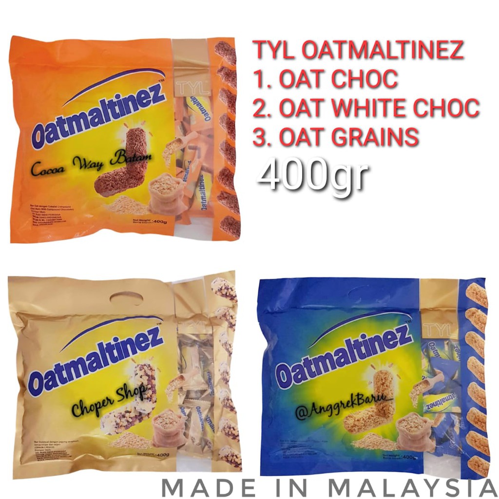 

Biskuit Gandum TYL Oatmaltinez 400gram