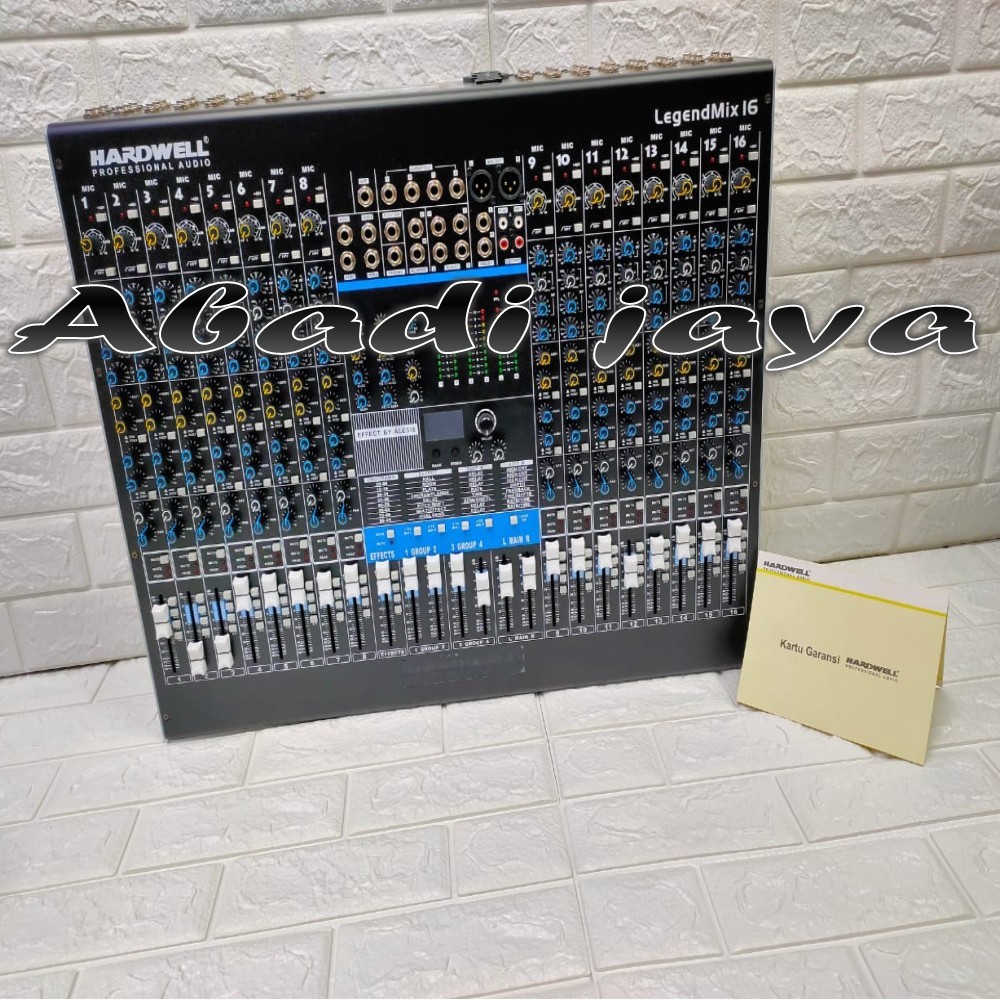 Mixer Audio 16 Channel HARDWELL Legendmix16 Legendmix 16 Original