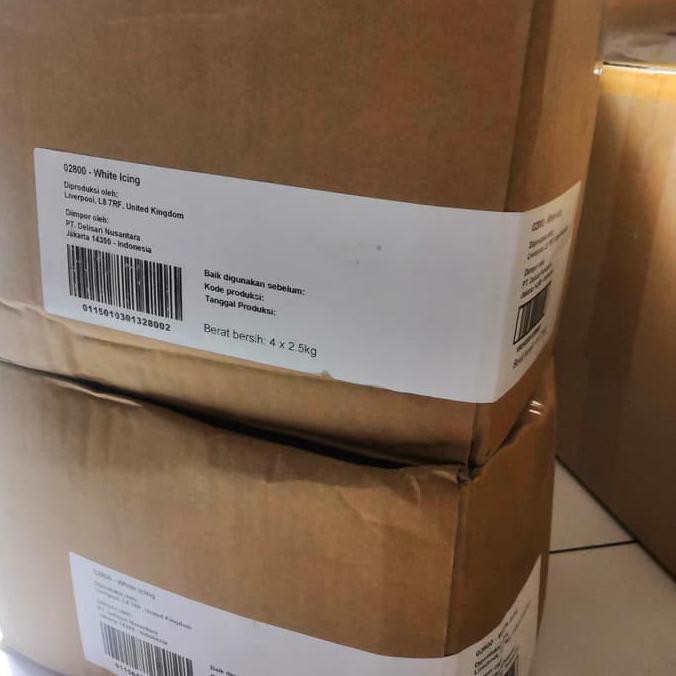 

31.87-Kue- Fondant Renshaw White 2.5Kg -Terlengkap-Termurah-Dijamin.