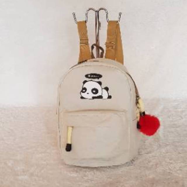 Tas ransel mini backpack ada port buat handset