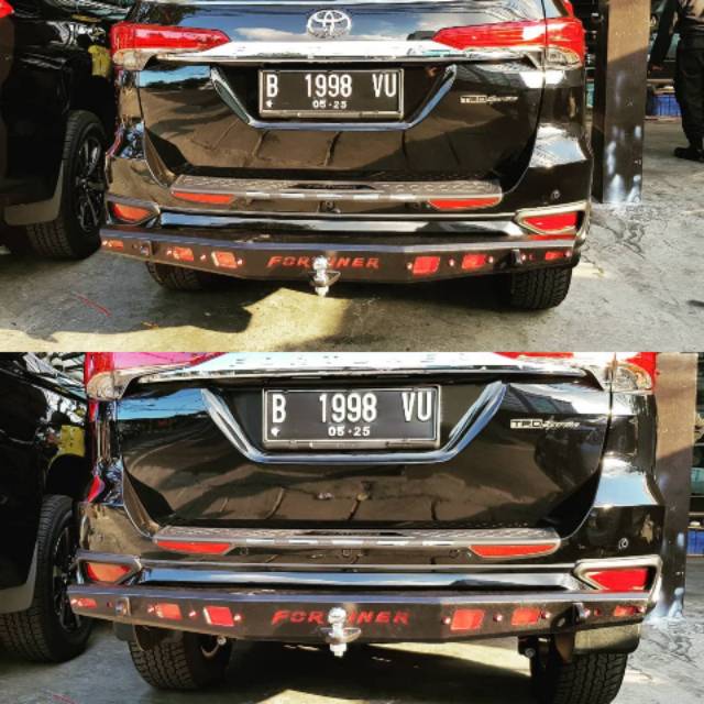 Towing Fortuner VRZ TRD new model produk by sevencode towing belakang all new Fortuner 2016-2020