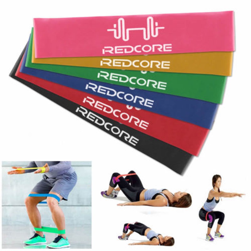 INDORETAIL | Olahraga & Outdoor | Gym & Fitness | Alat Fitness XC Set Lengkap 6 Resistance Band 50