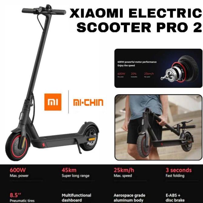 Xiaomi Electric Scooter Pro 2 - Mi Kick Scooter Skuter Elektrik