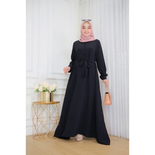 GAMIS CRINKLE YORYU | GAMIS YORYU | ABAYA BASIC | GAMIS BUSUI | CRINKLE GAMIS | DRESS ABAYA | DRESS CRINKLE YORYU | DRESS CRINKLE