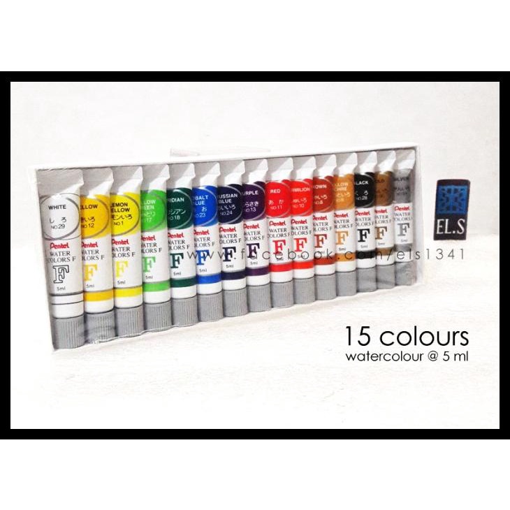 

BISA COD PENTEL WATER COLOR 15 WARNA ( CAT AIR ) TERBAIK 11