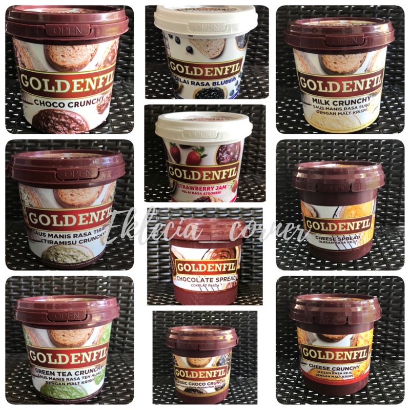 

Goldenfil Choco Crunchy,Tiramisu Crunchy,Green Tea Crunchy,Goldenfil Blueberry,Spread,Cheese