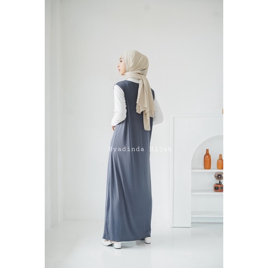 Inner Buntung Panjang Dress Manset Gamis Singlet Kutung Dalaman Baju hijab jersey premium