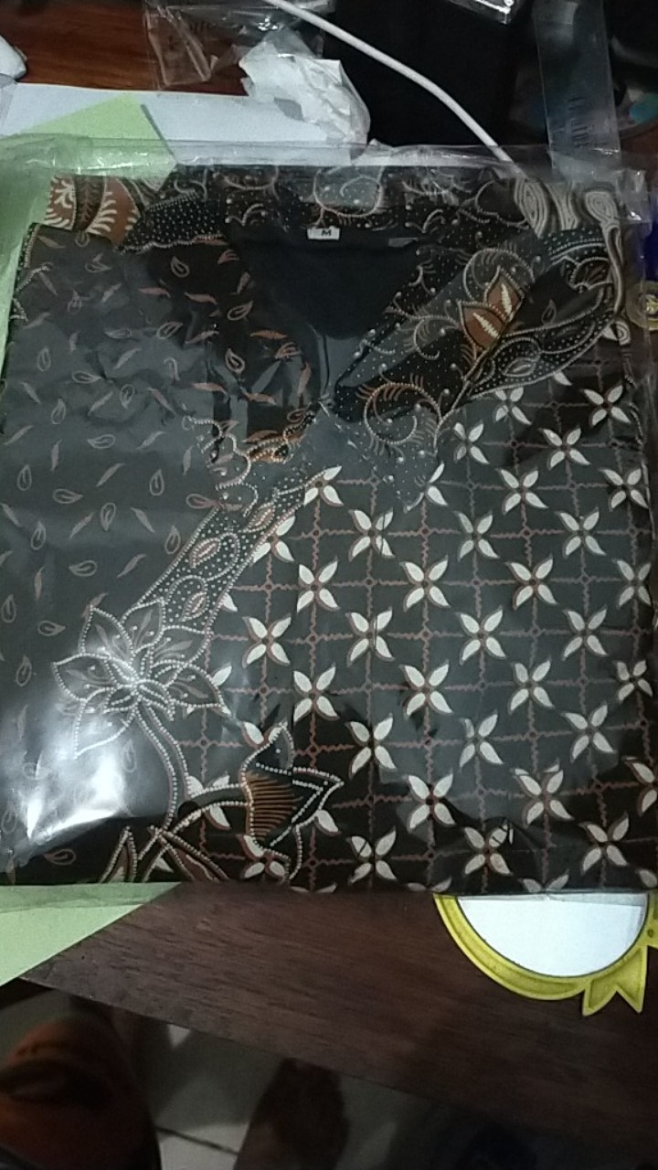 Vijay #2 Kemeja Batik Pria Pendek Full Furing By Rajasakti