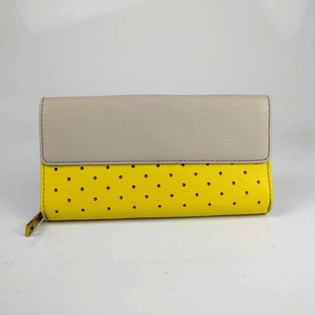Dompet Wanita ORI FOSSIL Jory Two Tone Trifold wallet