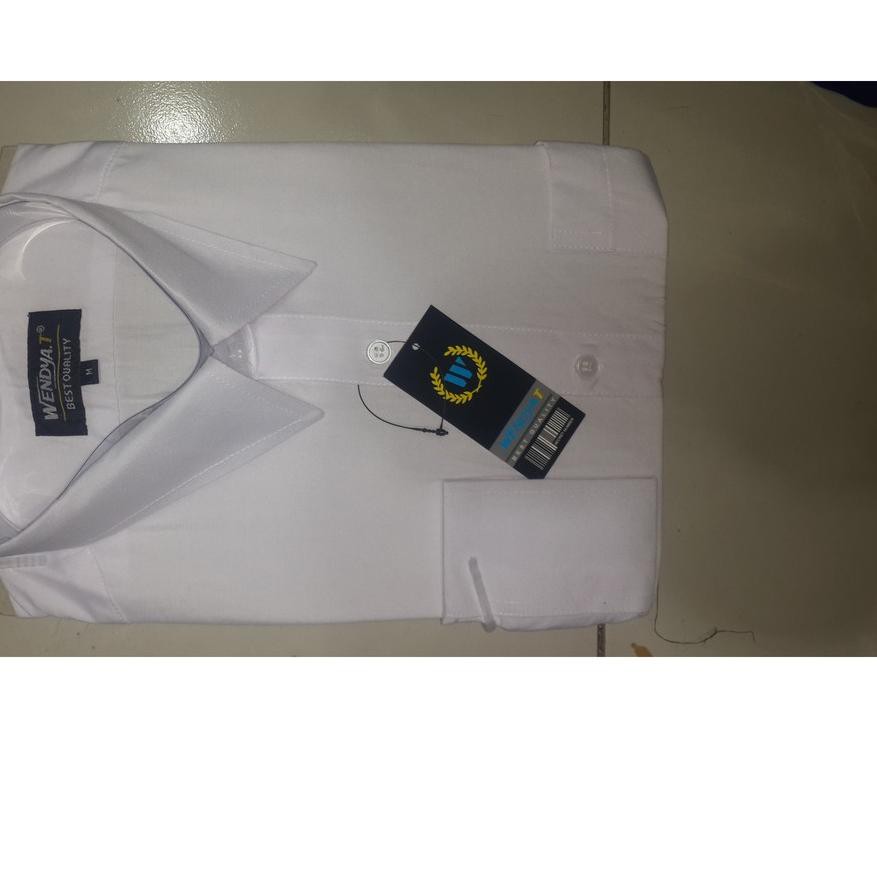 ♥ Baju formal putih polos | Kemeja formal pria | Baju Kantor () ✽
