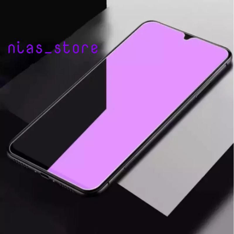 Tempered Glass Blue Light Xiaomi Redmi Note 5 Note 5A Note 5 Pro Note 6 Note 6 Pro Note 7 Note 7 Pro Tg Blue Ray / Anti Radiasi / Full Layar / Pelindung Layar