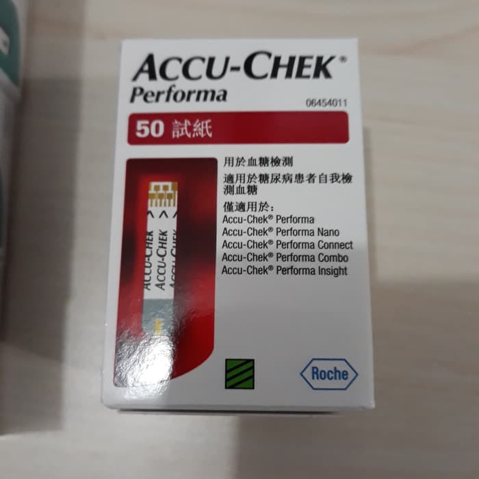 strip accu chek performa peralatan medis