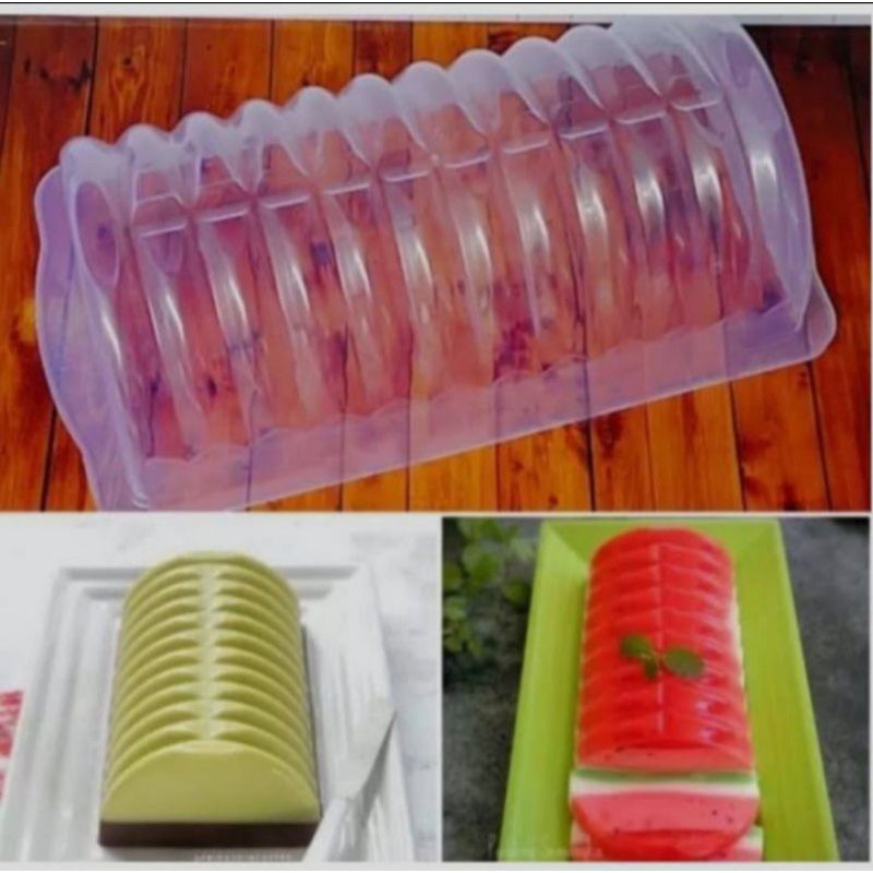 cetakan puding semangka/Agar agar/Puding sisir