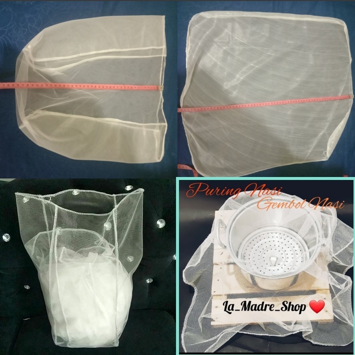 sarung puring nasi / saringan nasi / gembol nasi