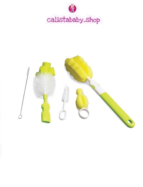 BABY SAFE COMPLETE SET BRUSH BS369/ BABY SAFE SPONGE BRUSH BS368