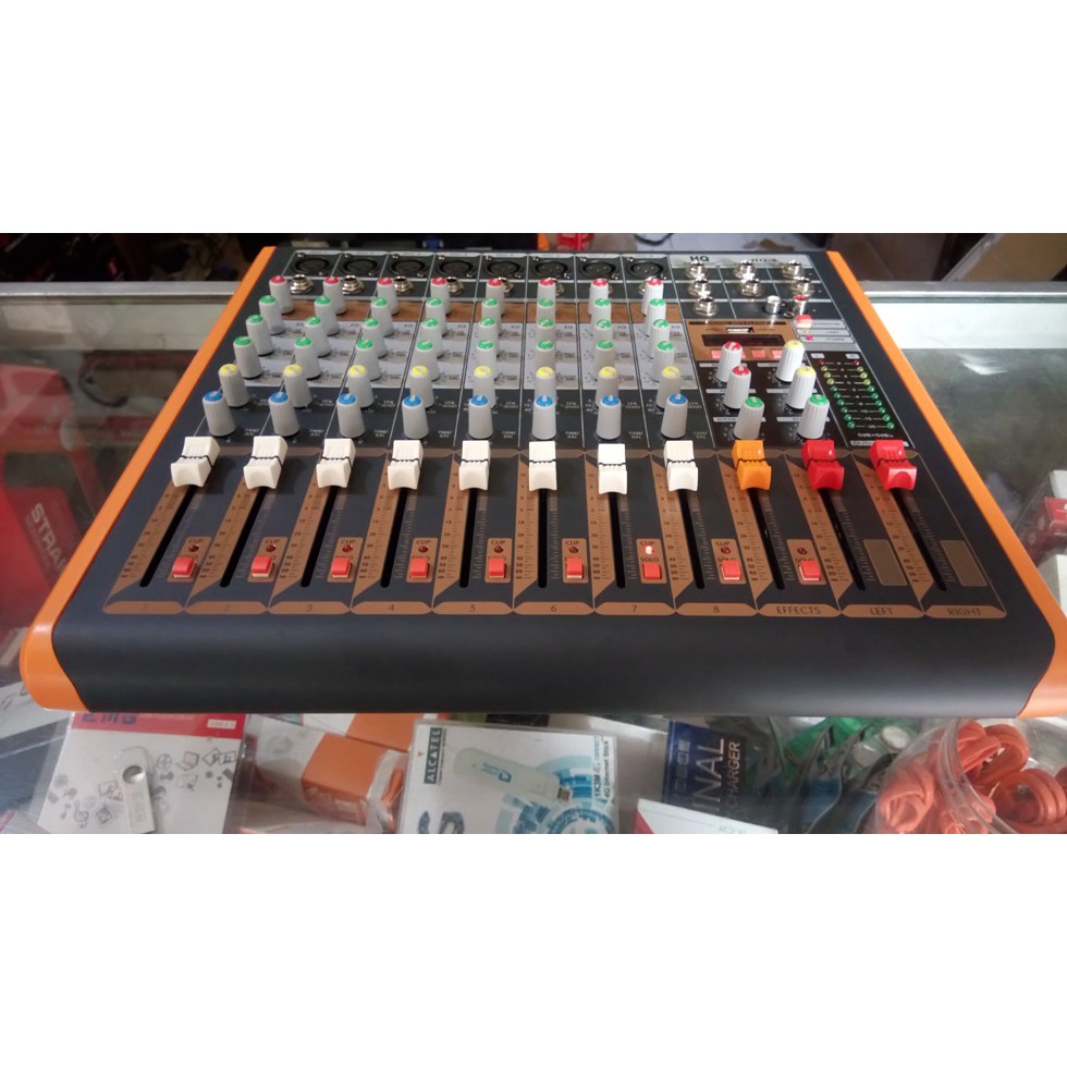 MIXER 8 CHANNEL MURNI LIVE USB DIGITAL HARDQUEST PREMIUM