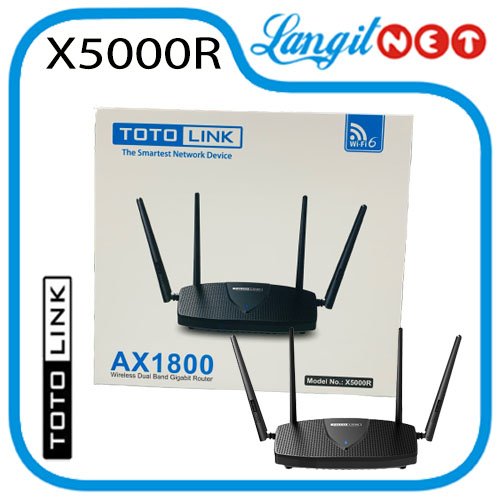 TOTOLINK X5000R AX1800 Wireless WIFI 6 Router