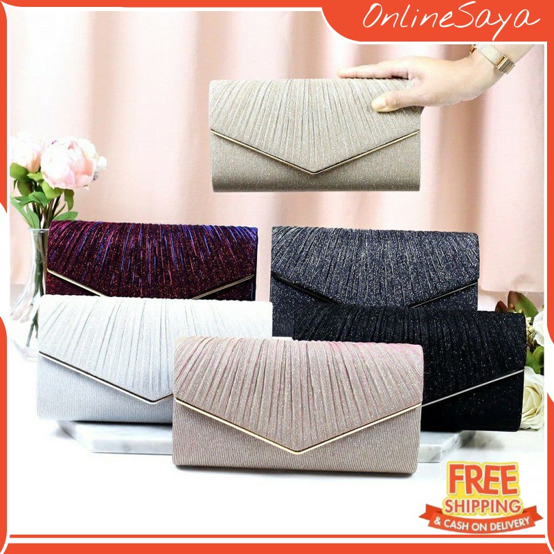 Dompet Wanita Import Clutch Pesta 1003 Selempang - SNR 2413 Blink Premium High Quality Murah