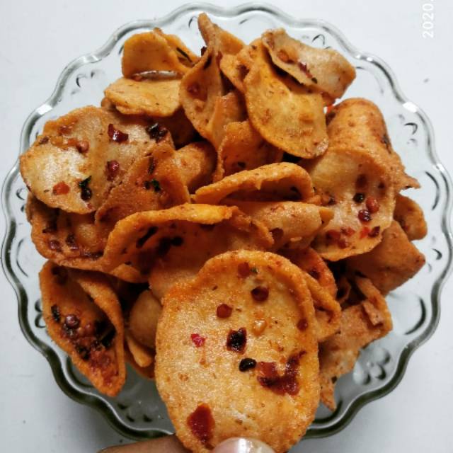 

Basreng kering original dan pedas/Basring/Basreng/Baso goreng