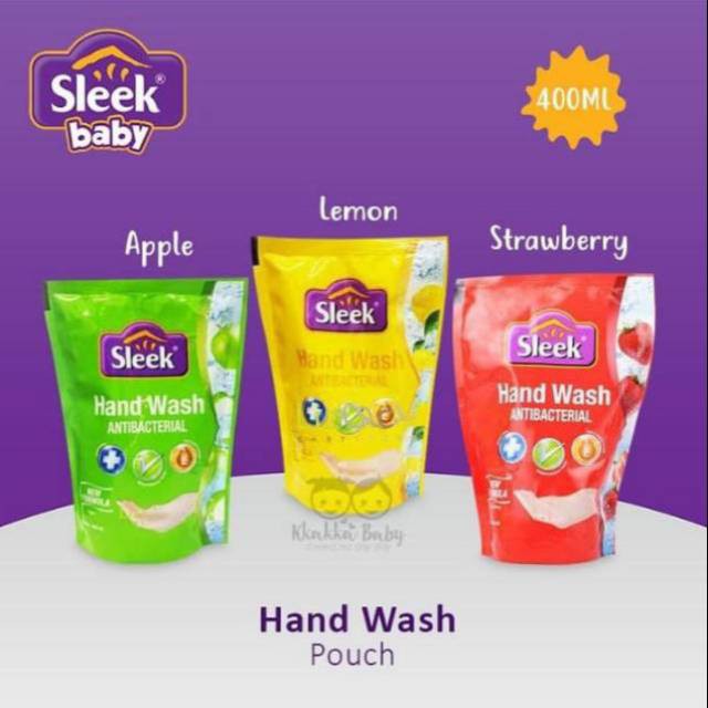 SLEEK HANDWASH 400ML POUCH