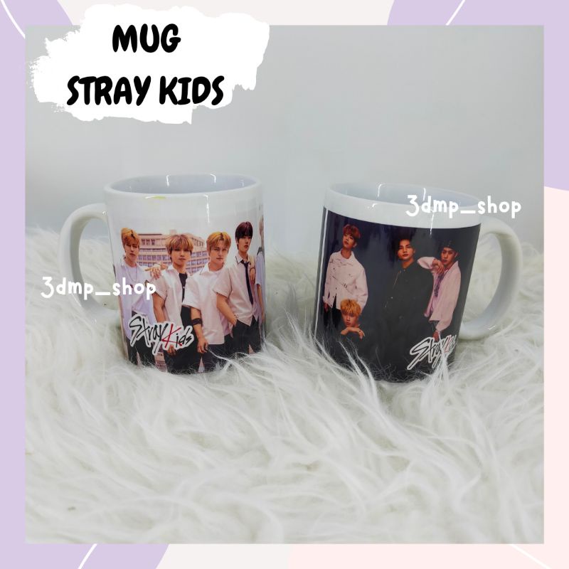 [MOHON TAMBAH BUBLE WRAP] Mug gelas cangkir stray kids