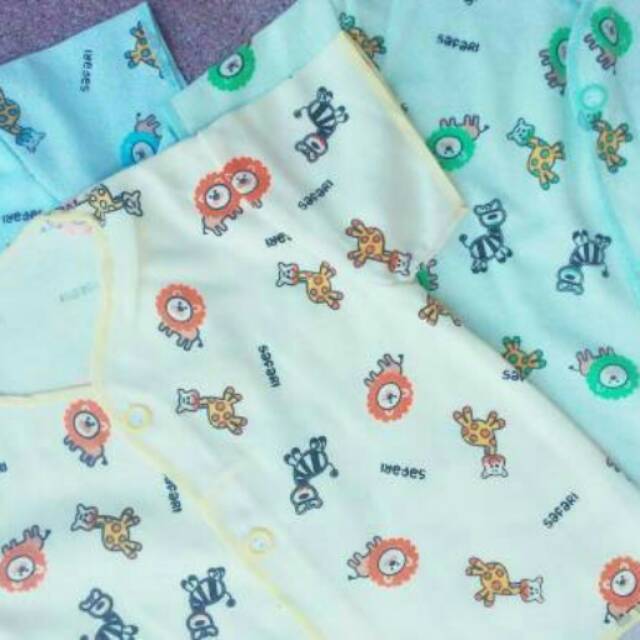 SNI Baju Bayi Perlengkapan Baby Baru Lahir Newborn Cowok Cewek Laki Perempuan Pakaian Atasan Pendek