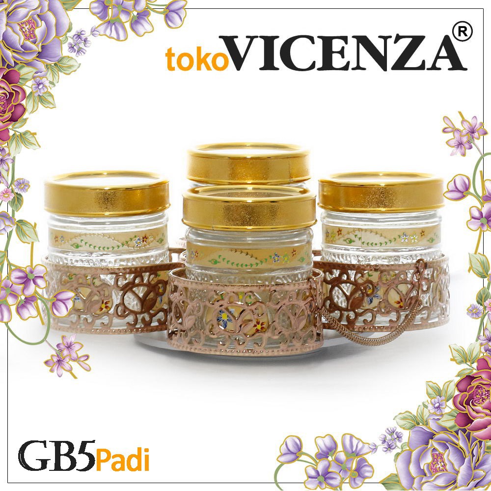 MomQian Houseware - Vicenza Candy Jar Toples GB5
