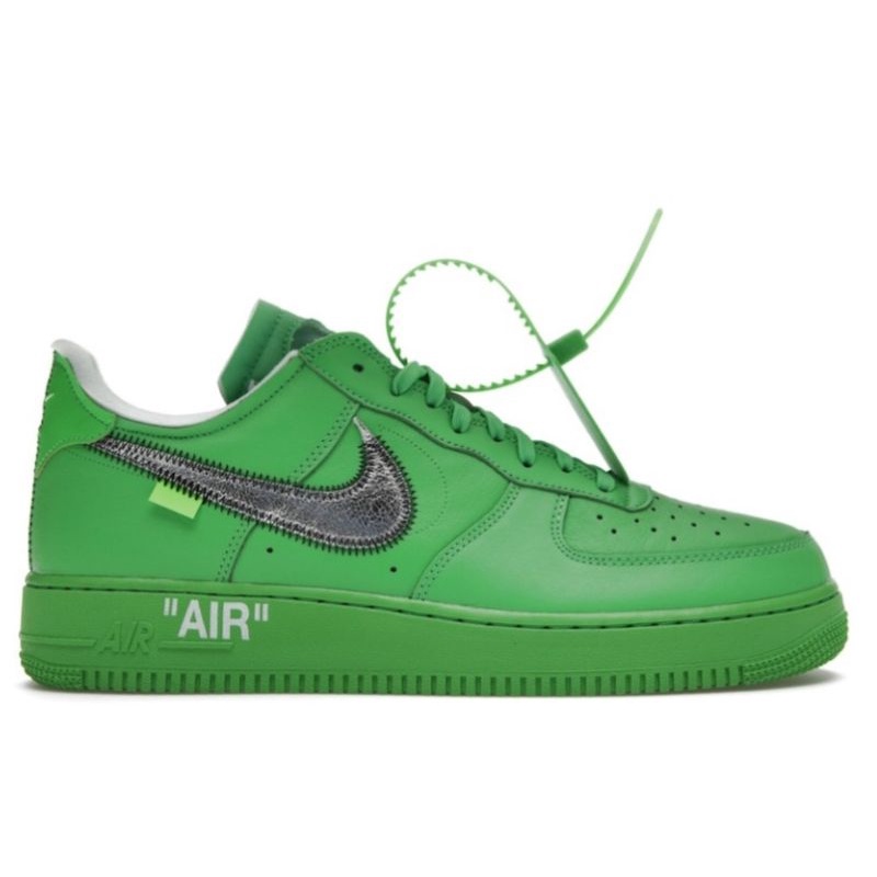 Nike Air Force 1 Low Off-White Brooklyn Green || off white