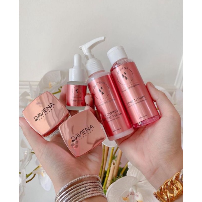 Daviena skincare glowing series | daviena series glowing | daviena skincare glowing