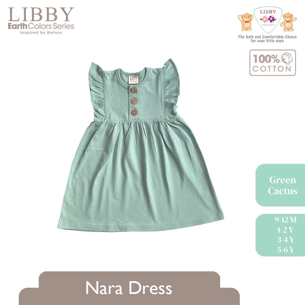 Libby Nara Dress Earth Color Series - Per 1 Pcs