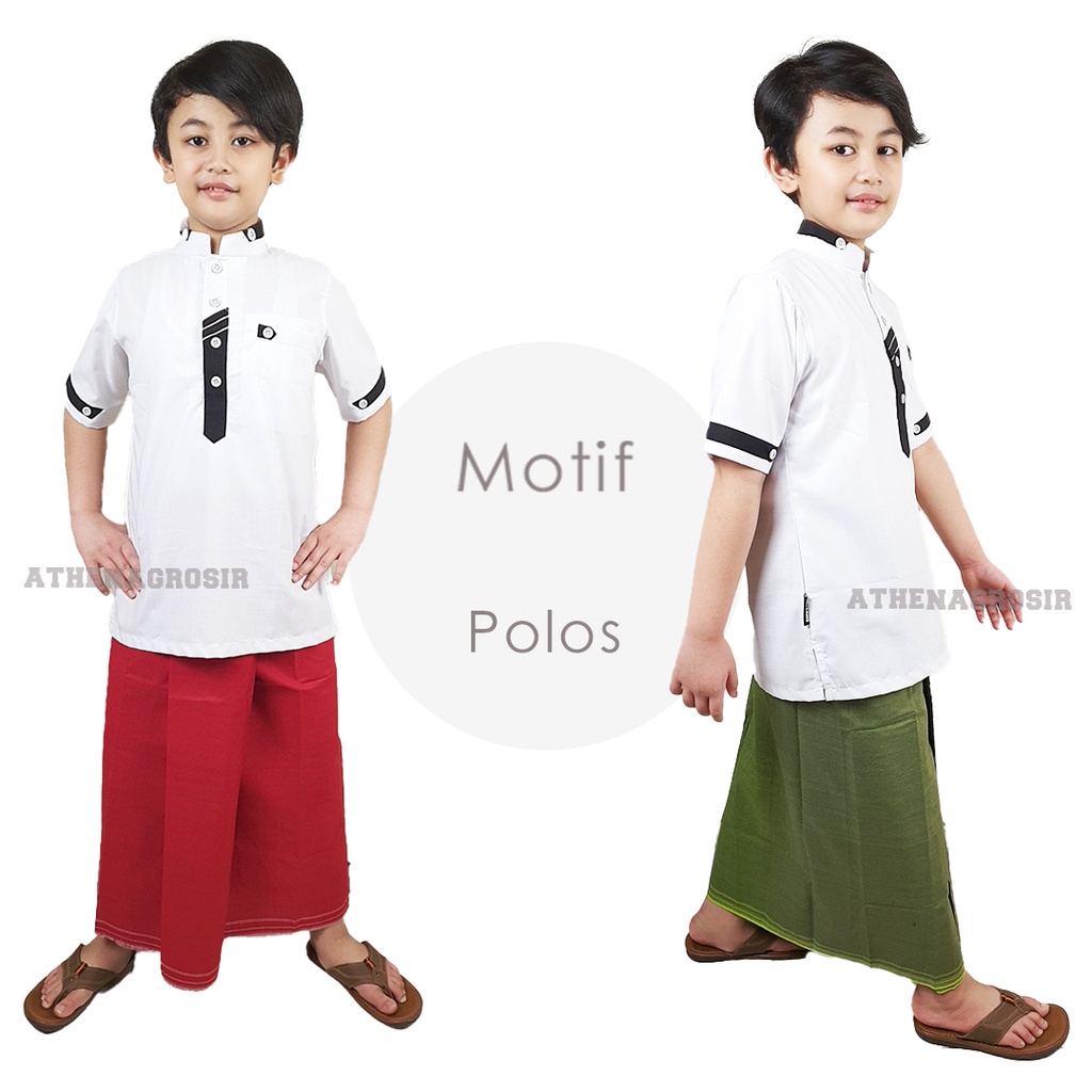 Celana Sarung Anak Polos Warna Alesya Muslim/Harga Grosir/Best Seller