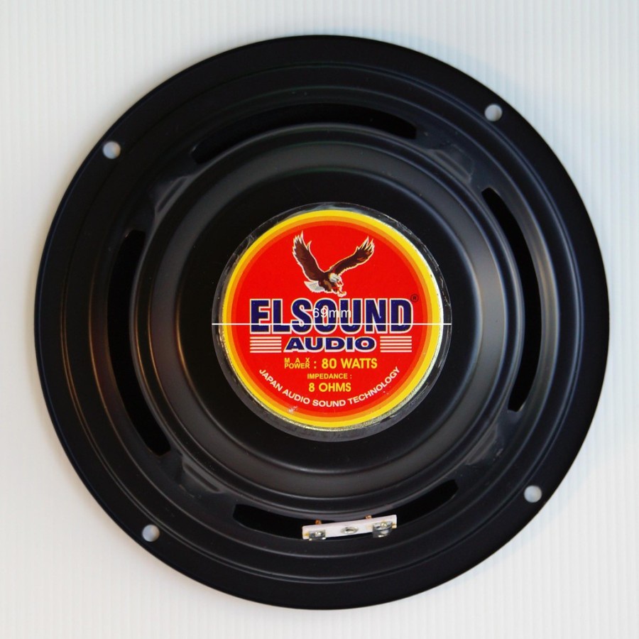 SPEAKER ELSOUND 6 INCH WOOFER 80WATT ORIGINAL