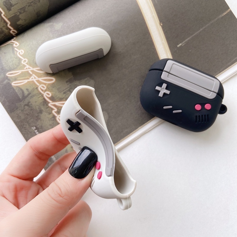 Case Charging Box Headphone Wireless Bluetooth Bentuk Konsol Game Untuk AirPods 1 / 2 / 3