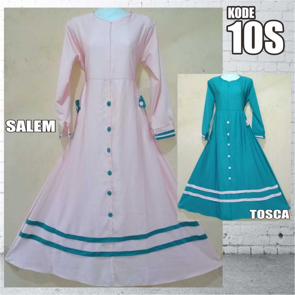 Baju Muslim Balotelli / Gamis / Dress / Gamis Syar'i / Kode 10S