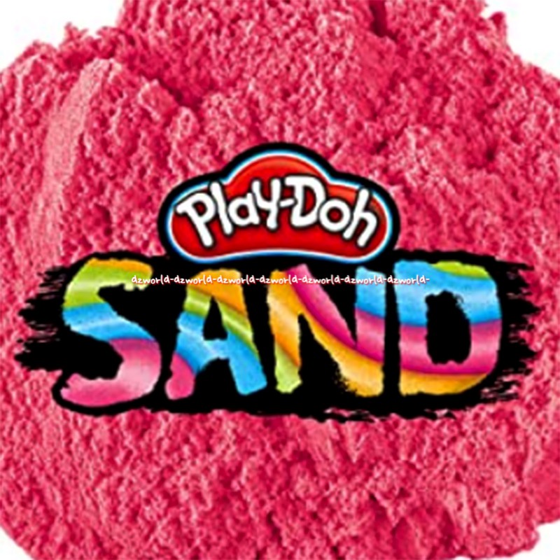 Play-doh Sand Shimmer Strech Mainan Pasir Mudah Dibentuk Cetak Ada 4 Warna Pilihan Playdoh Play doh