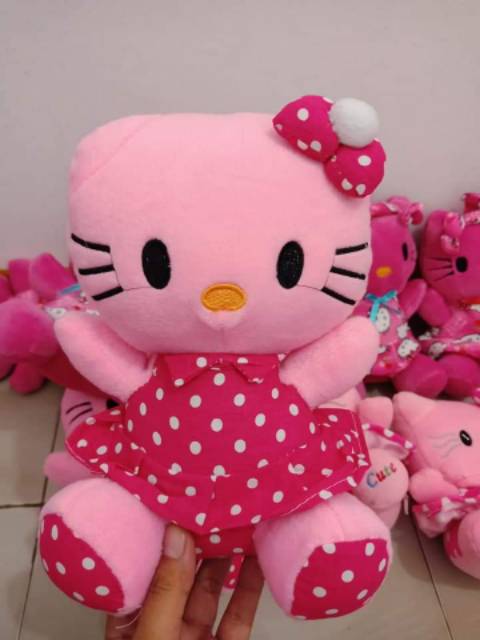 Boneka hello kitty dress size:S.