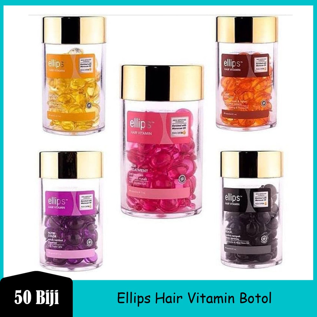 ELLIPS HAIR VITAMIN BOTOL ISI 50