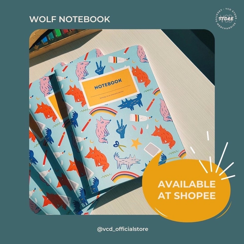 

VCD Wolf Note Book