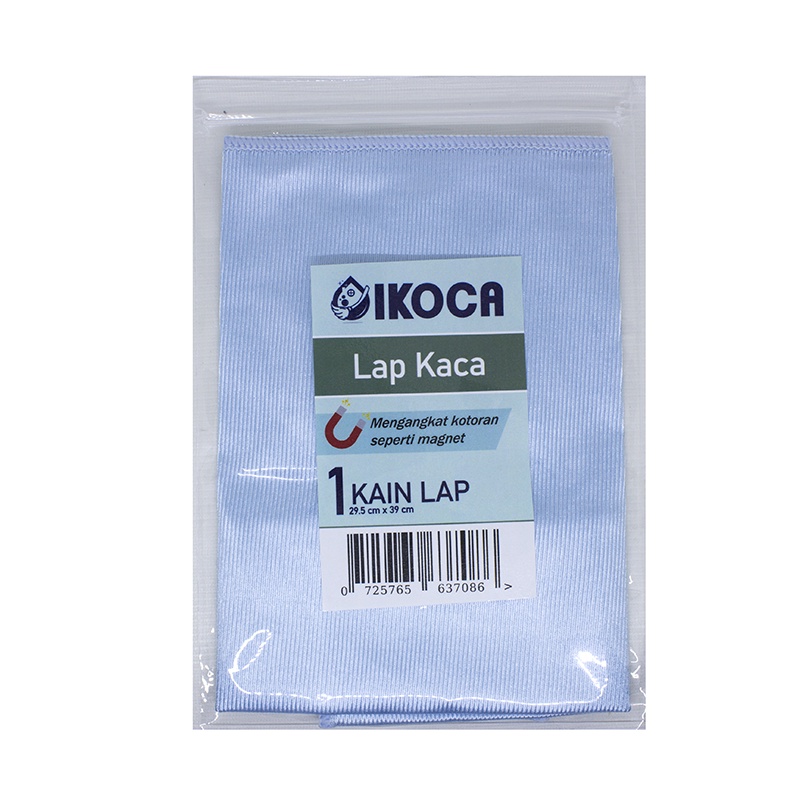 KtmStore Lap kaca microfiber 29.5x39 cm Lap TV Glass Cloth Ikoca IKO-7086