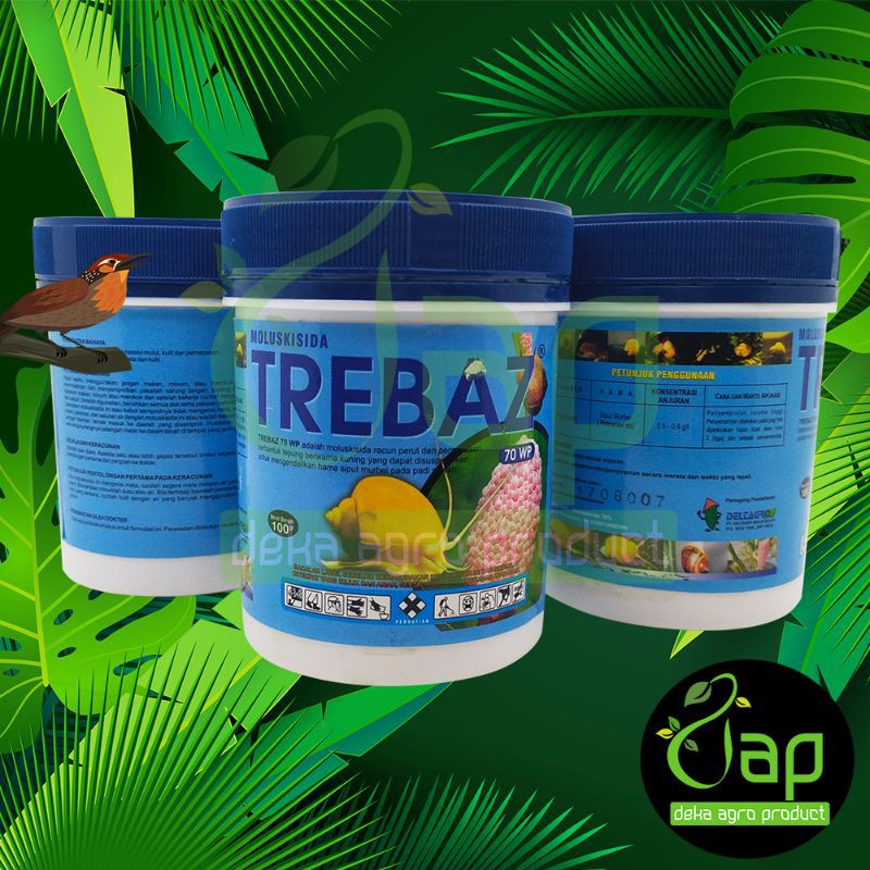 MOLUSKISIDA TREBAZ 70WP 100GRAM racun keong sawah