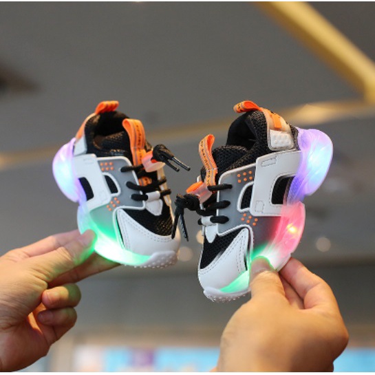 Sepatu Led Anak UNISEX Import New IMPORT LED COLOURFULL