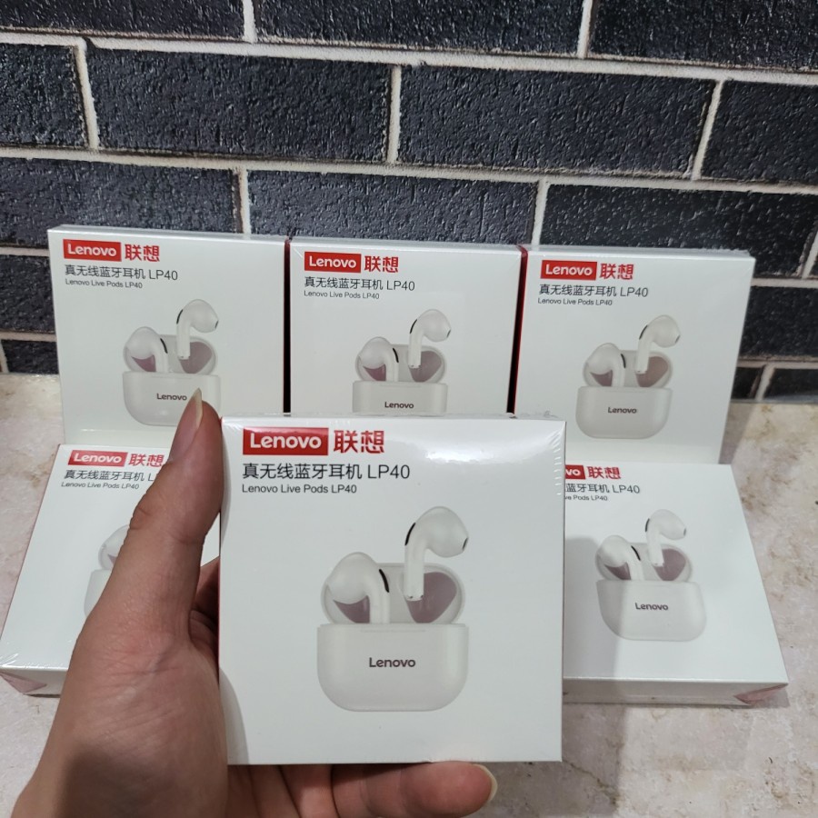 LENOVO LP40 / LP7 / LP80 TRUE WIRELESS BLUETOOTH EARPHONE MINI TWS EARBUDS ORIGINAL