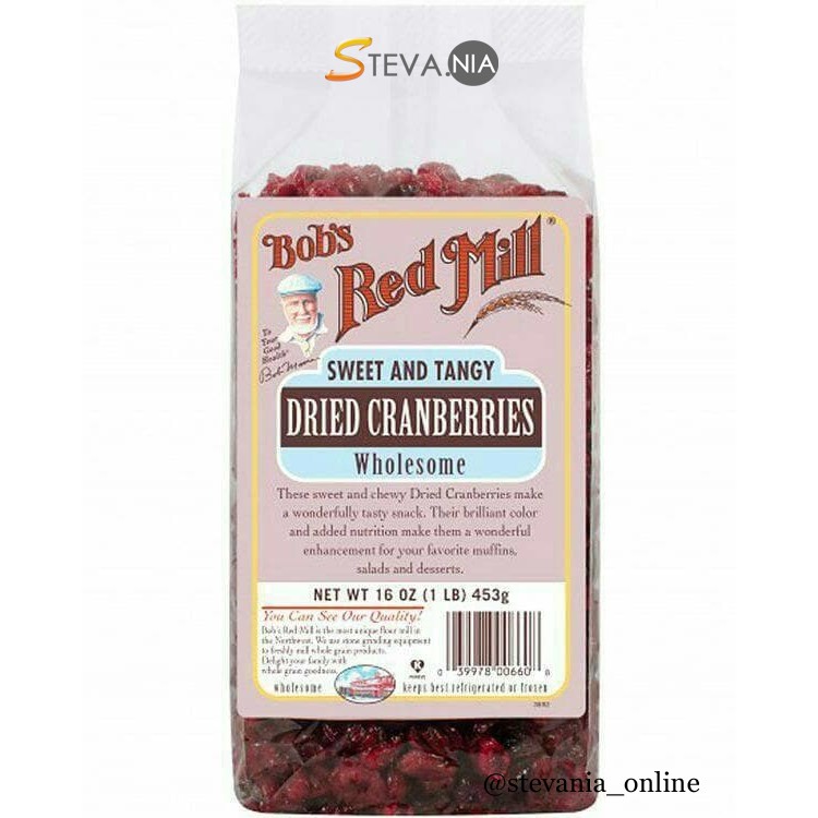 

Bob's Red Mill Dried Cranberries 453g