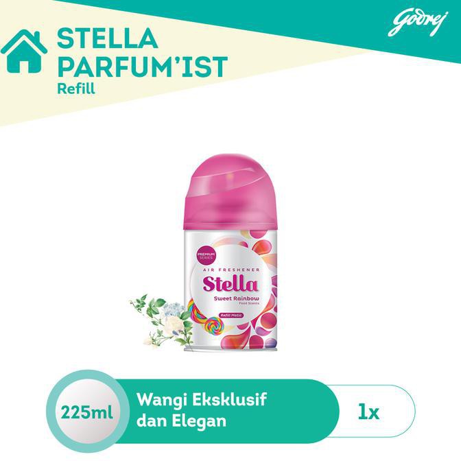 Stella Matic Refill Pengharum Ruangan Sweet Rainbow 160ml