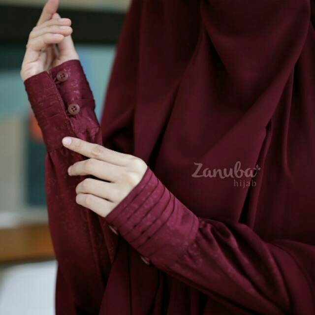 Opnaisel emboss set by zanuba hijab