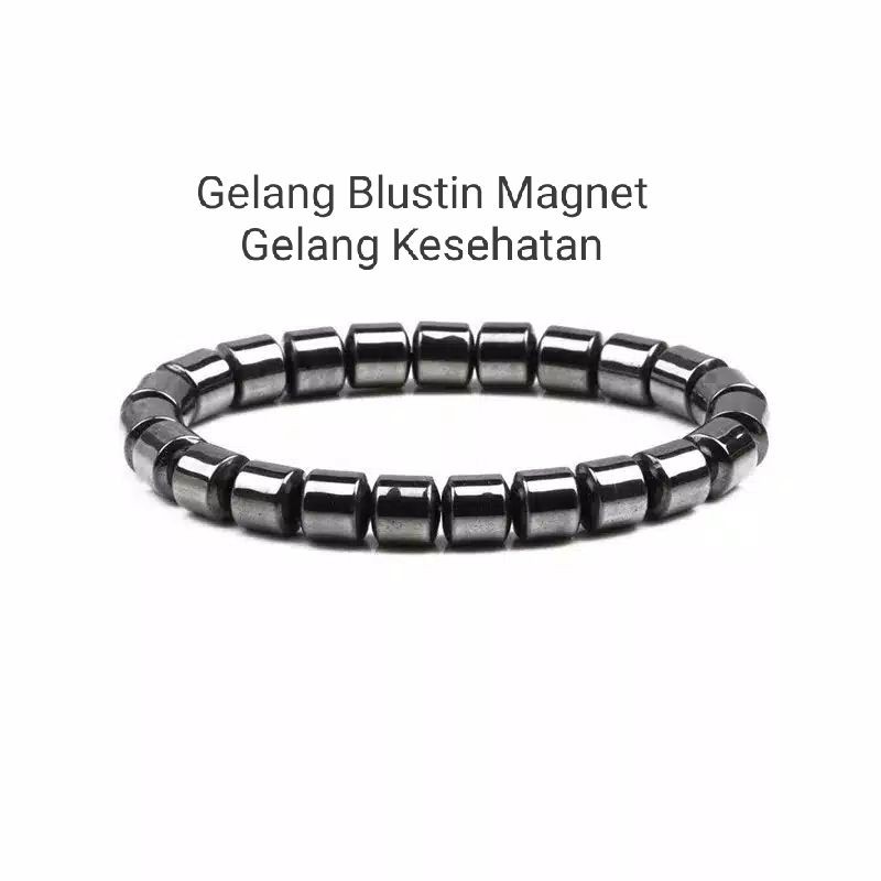 Gelang kesehatan blustin magnet gelang hematite