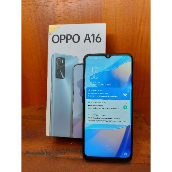 OPPO A16 3/32 SEKEND RASA BARU